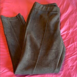Andrew Marc suede dress leggings